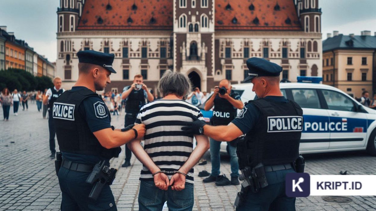 dmitry v ditangkap di polland
